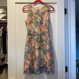 Little White Lies Sequin Floral Dress